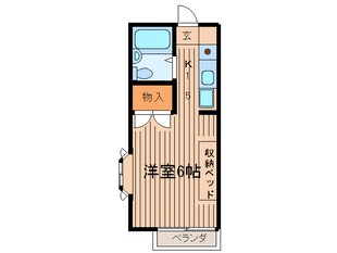 メゾン戸室の物件間取画像